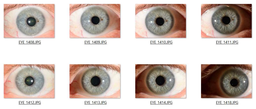 A close up of a person's eyes
Description automatically generated