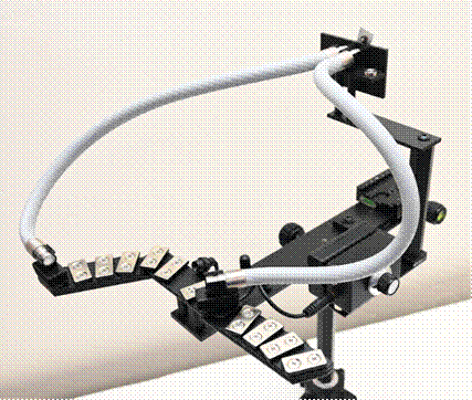 A black and white machine
Description automatically generated