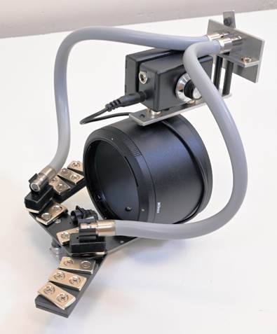 A close-up of a camera
Description automatically generated